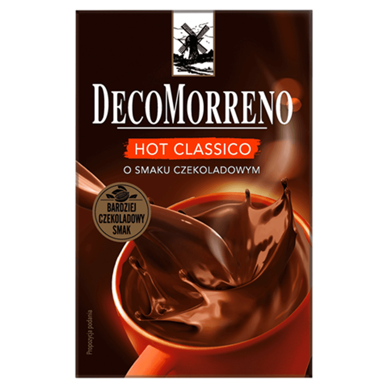 DECOMORRENO Czekolada pitna Classic 10 szt. 250 g