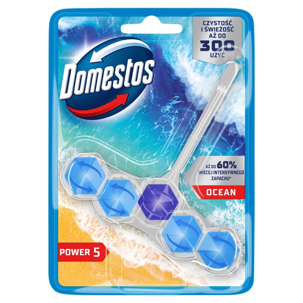 DOMESTOS POWER 5 Kostka toaletowa Ocean 50 g