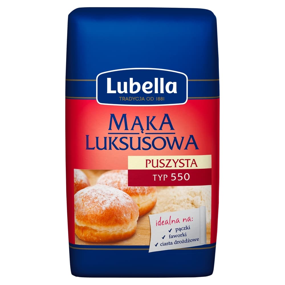 LUBELLA Mąka Puszysta luksusowa typ 550 1000 g