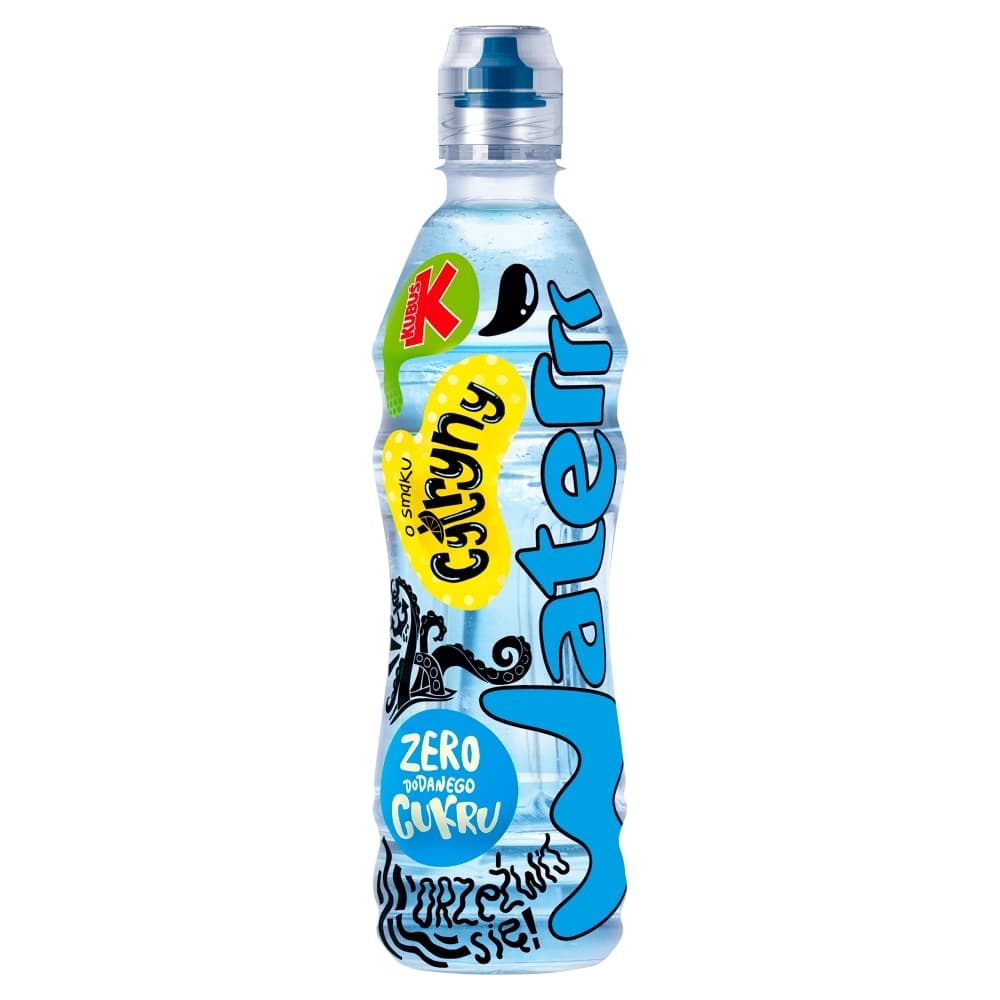 KUBUŚ WATERRR Napój o smaku cytryny 500 ml