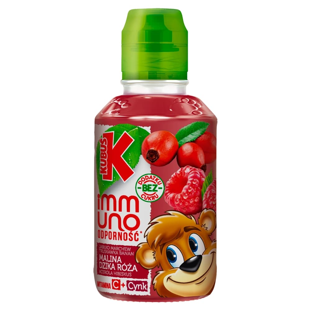 KUBUŚ Immuno sok malina acerola dzika róża 200 ml