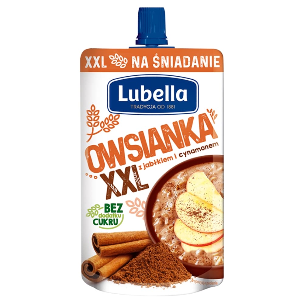 LUBELLA Owsianka z jabłkiem i cynamonem 170 g
