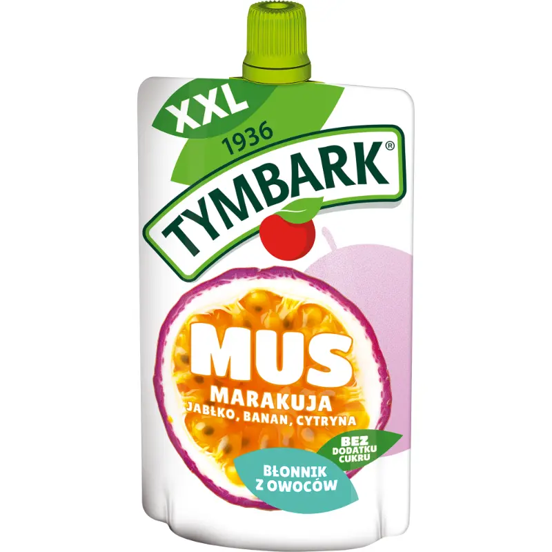 TYMBARK Mus jabłko banan marakuja cytryna 200 g