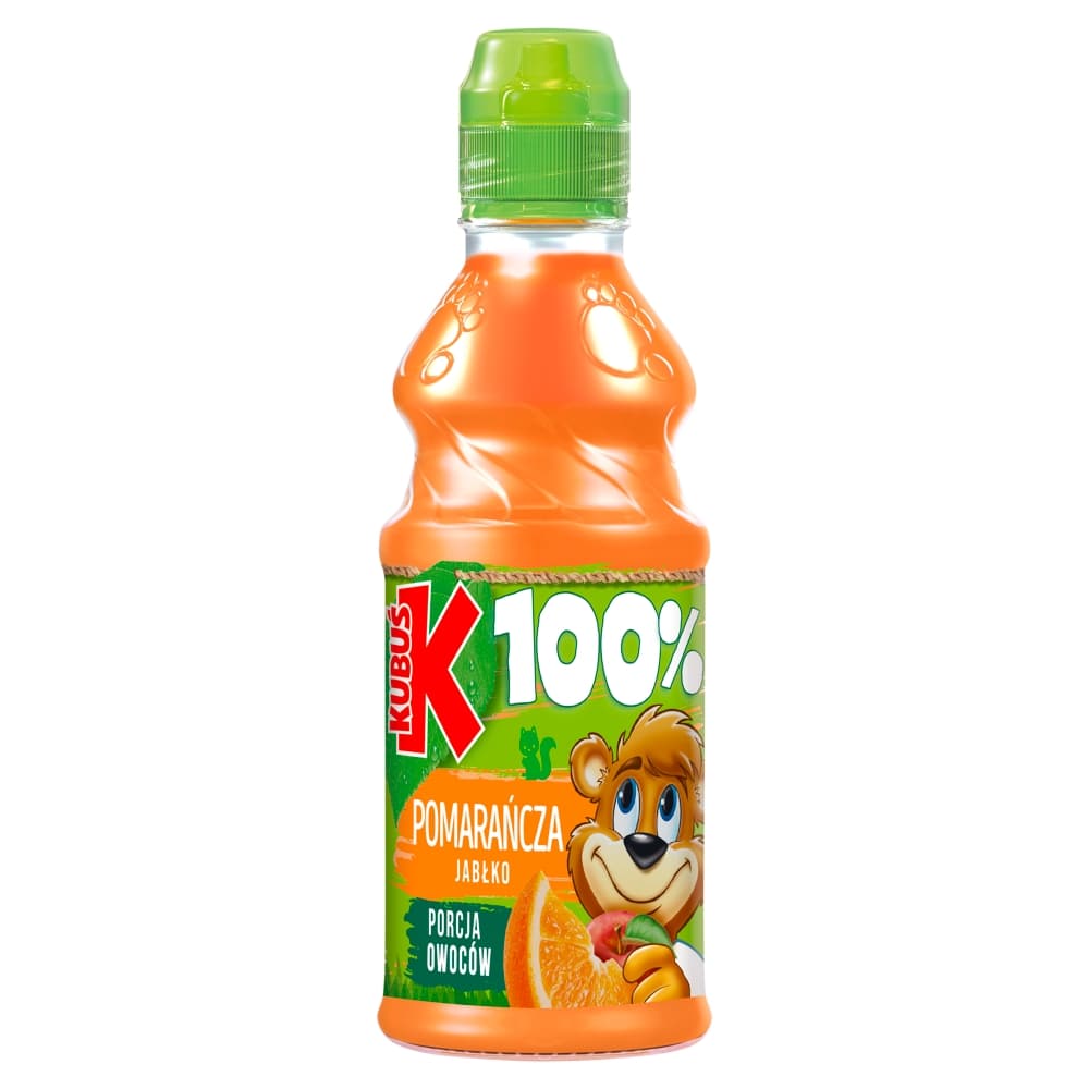 KUBUŚ 100% Sok pomarańcza jabłko 300 ml