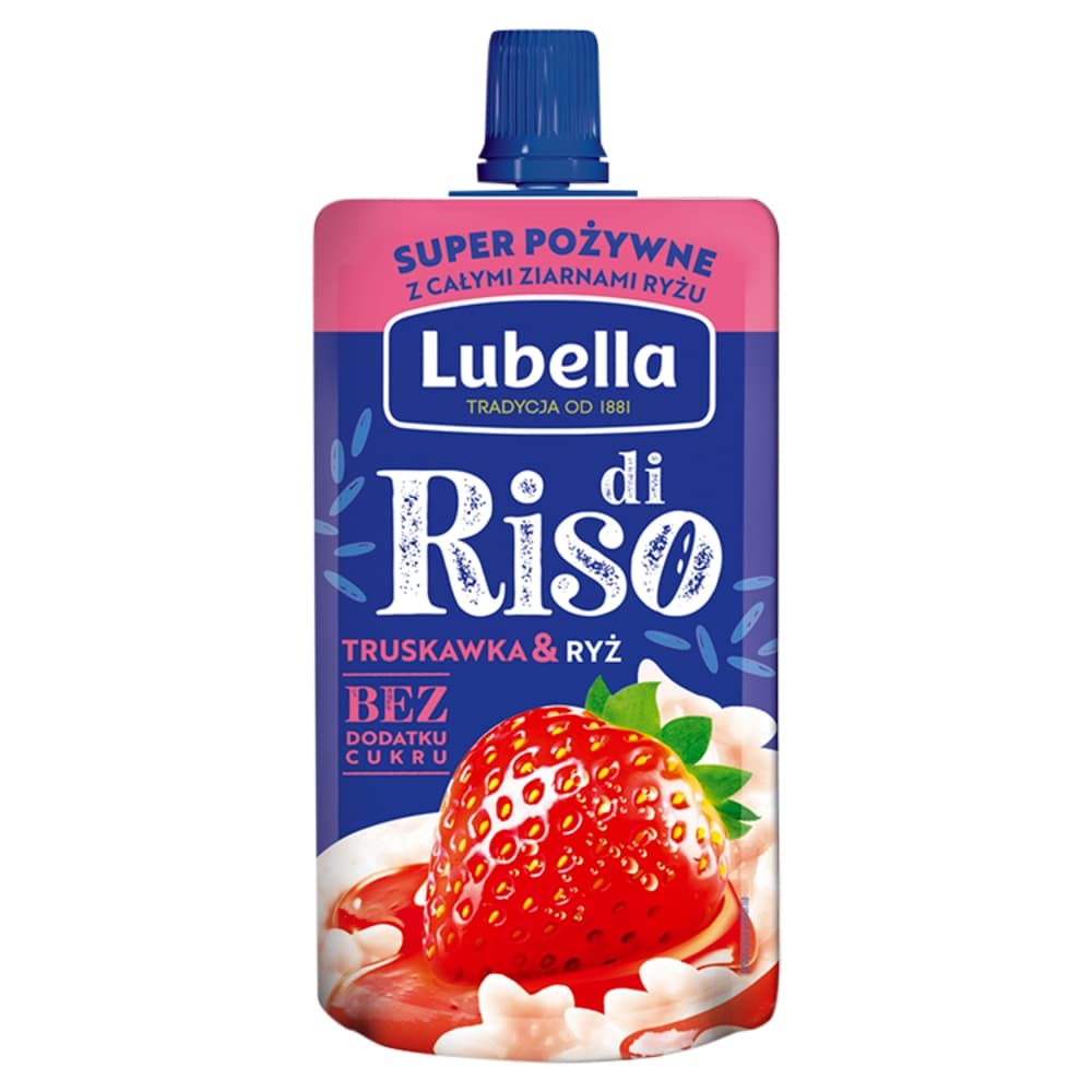 LUBELLA DI RISO Przekąska truskawka ryż 100 g