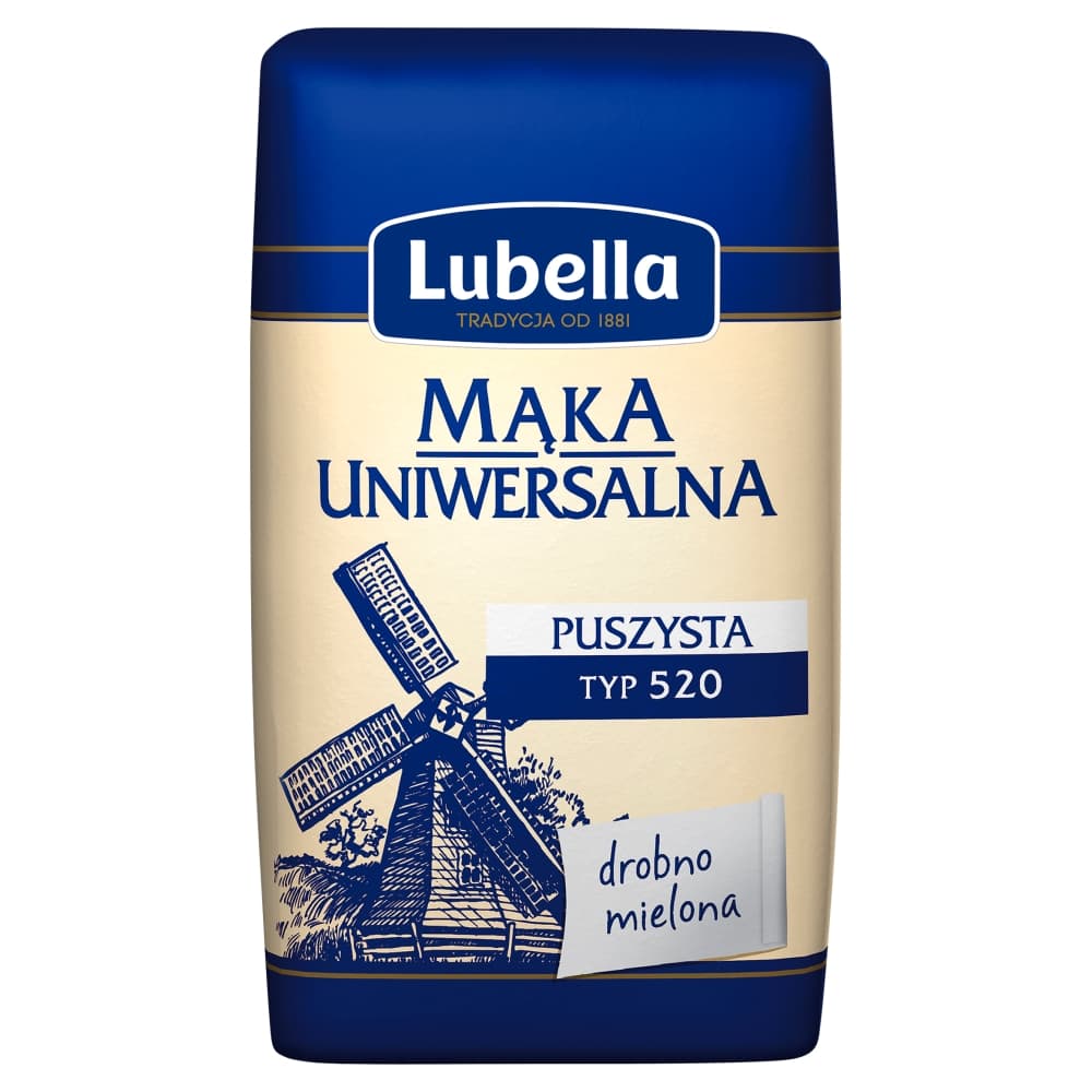 LUBELLA Mąka Puszysta uniwersalna typ 520 1000 g