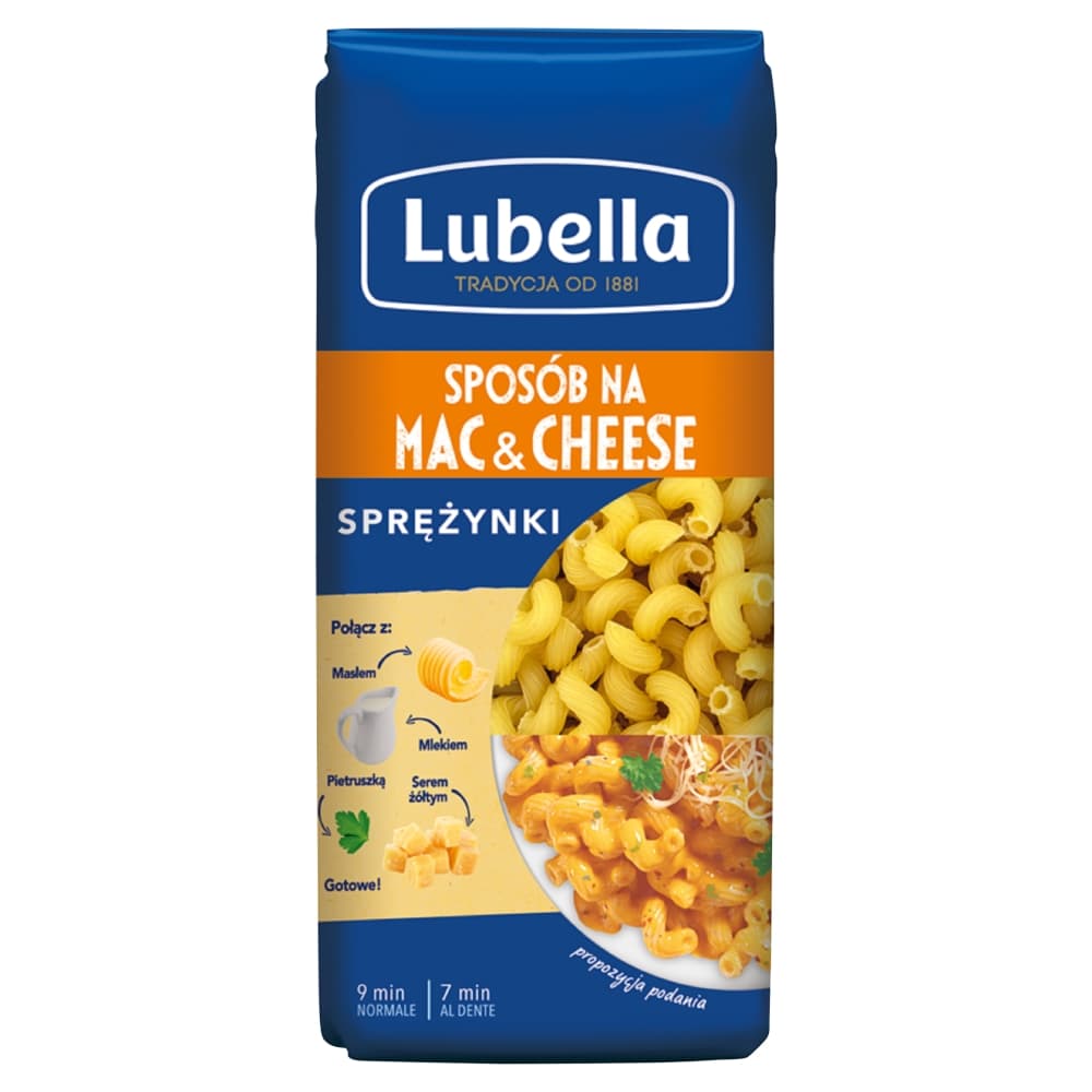LUBELLA Makaron sprężynki 400 g