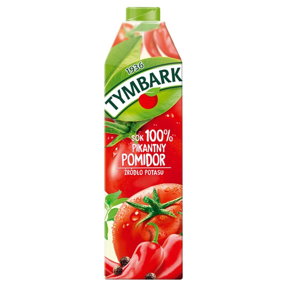 TYMBARK Sok 100% pomidor pikantny 1000 ml
