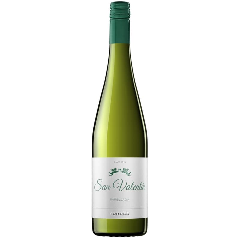 SAN VALENTIN Wino Parellada białe półwytrawne 750 ml