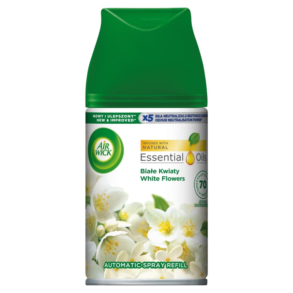 AIR WICK ESSENTIAL OILS Wkład zapachowy Białe Kwiaty 250 ml