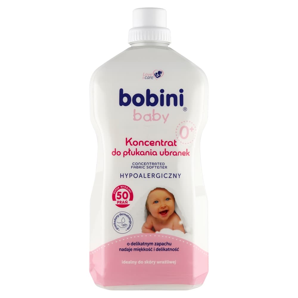BOBINI Koncentrat do płukania ubranek dla dzieci hipoalergiczny 1800 ml