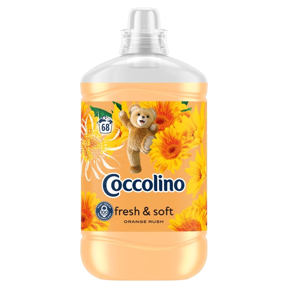 COCCOLINO Płyn do płukania tkanin Orange Rush 1700 ml
