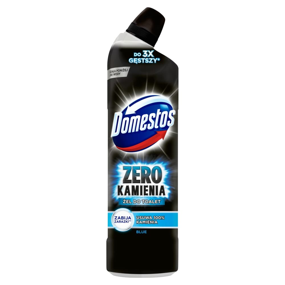 DOMESTOS ZERO KAMIENIA Żel do WC blue 750 ml