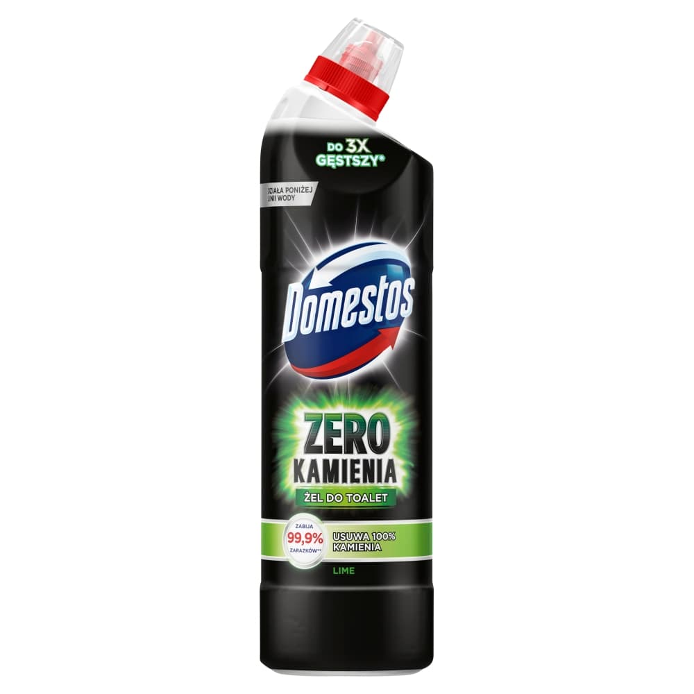 DOMESTOS ZERO KAMIENIA Żel do WC lime 750 ml