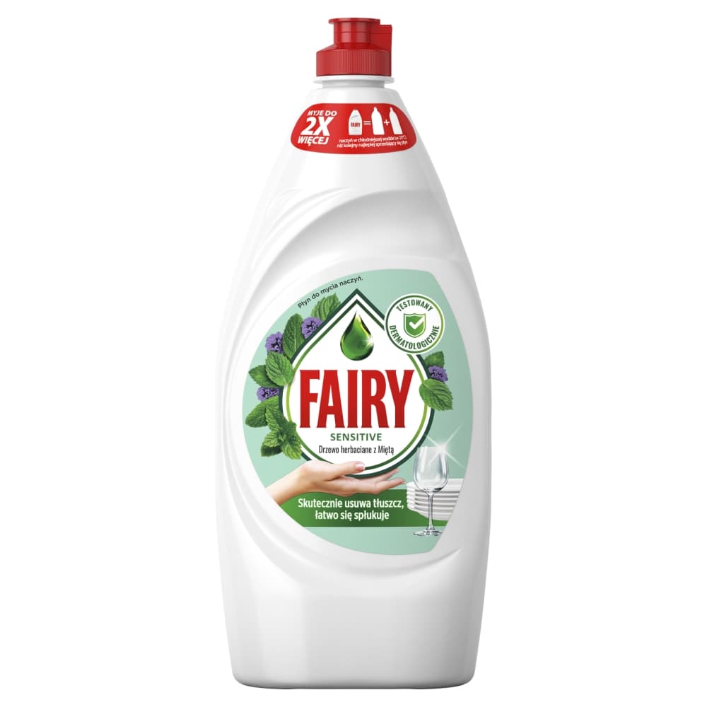 FAIRY Płyn do mycia naczyń Drzewo herbaciane z miętą 900 ml