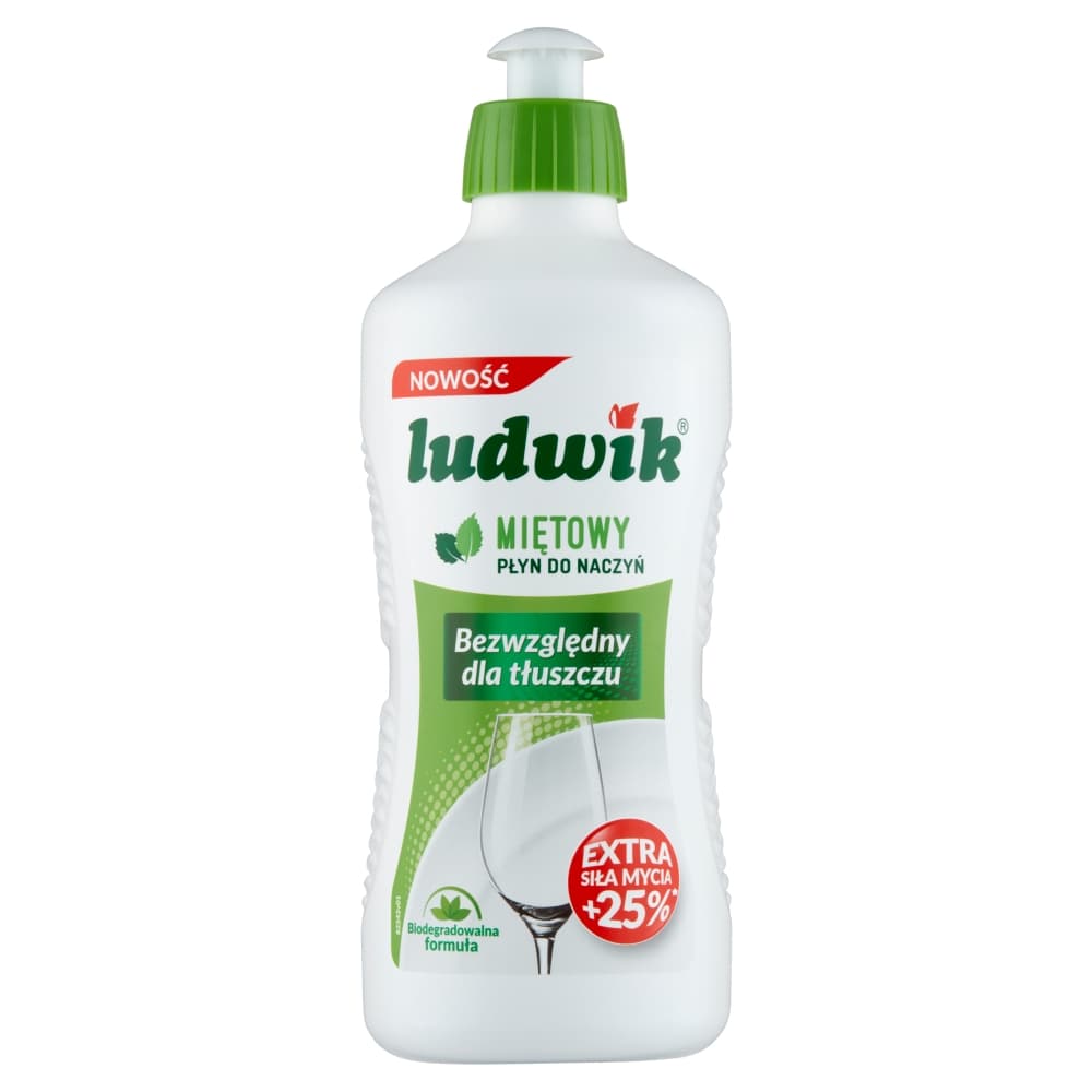 LUDWIK Płyn do mycia naczyń Miętowy 450 g