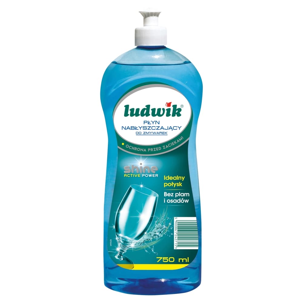 LUDWIK Płyn nabłyszczający do zmywarek 750 ml
