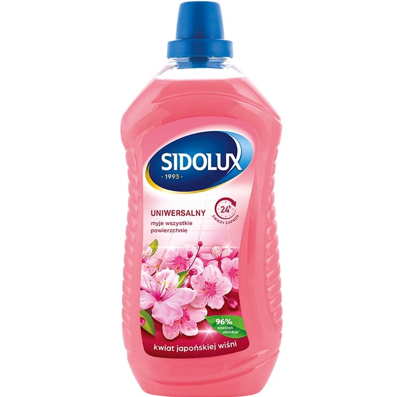 SIDOLUX Płyn do mycia uniwersalny Kwiat Japońskiej Wiśni 1000 ml