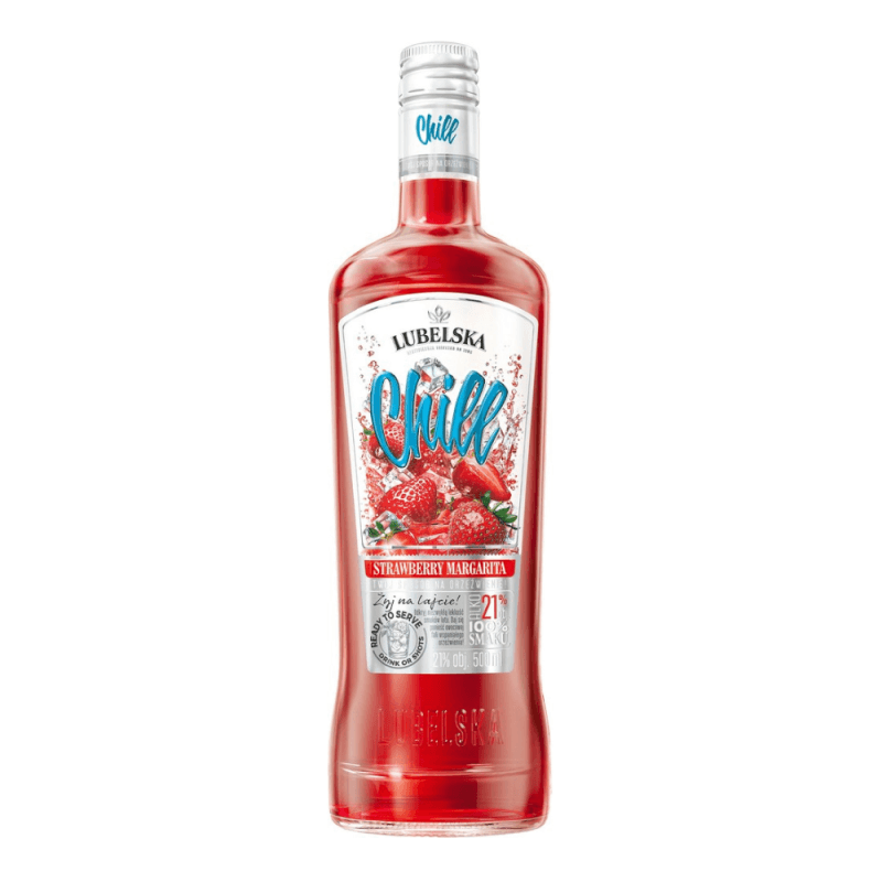 LUBELSKA CHILL Wódka Margarita Truskawkowa 21% 500 ml