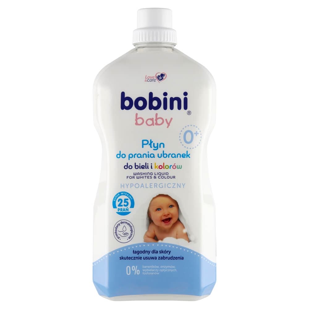 BOBINI Płyn do prania ubranek dla dzieci hipoalergiczny 1800 ml