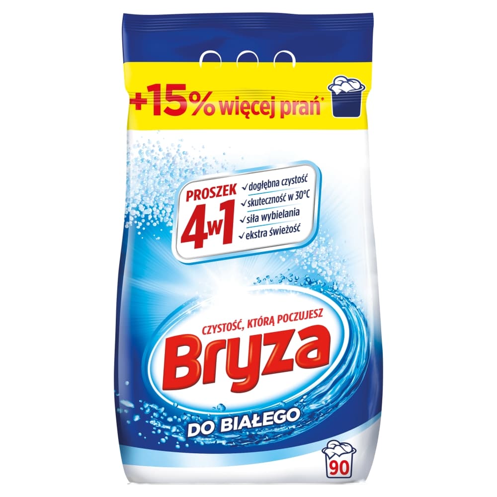 BRYZA Proszek 4 w 1 do prania białego 5850 g