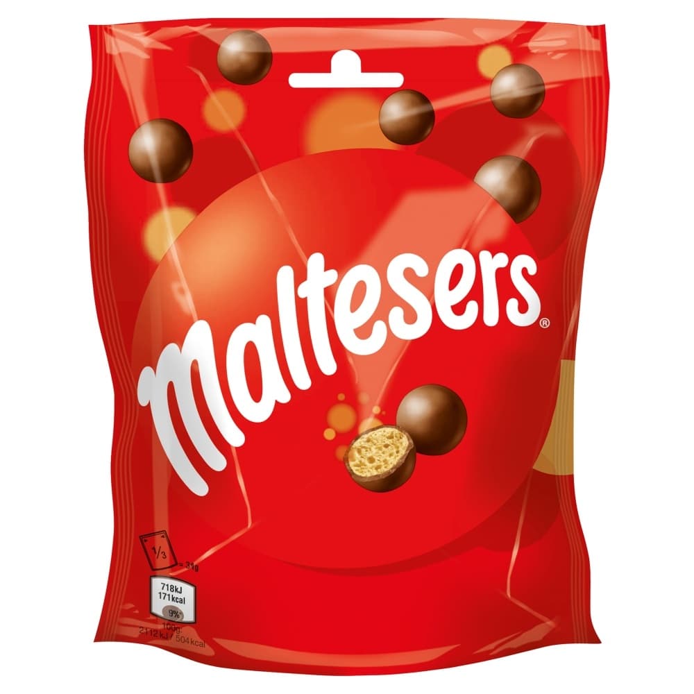 MALTESERS Cukierki czekoladowe z chrupiącym środkiem 93 g