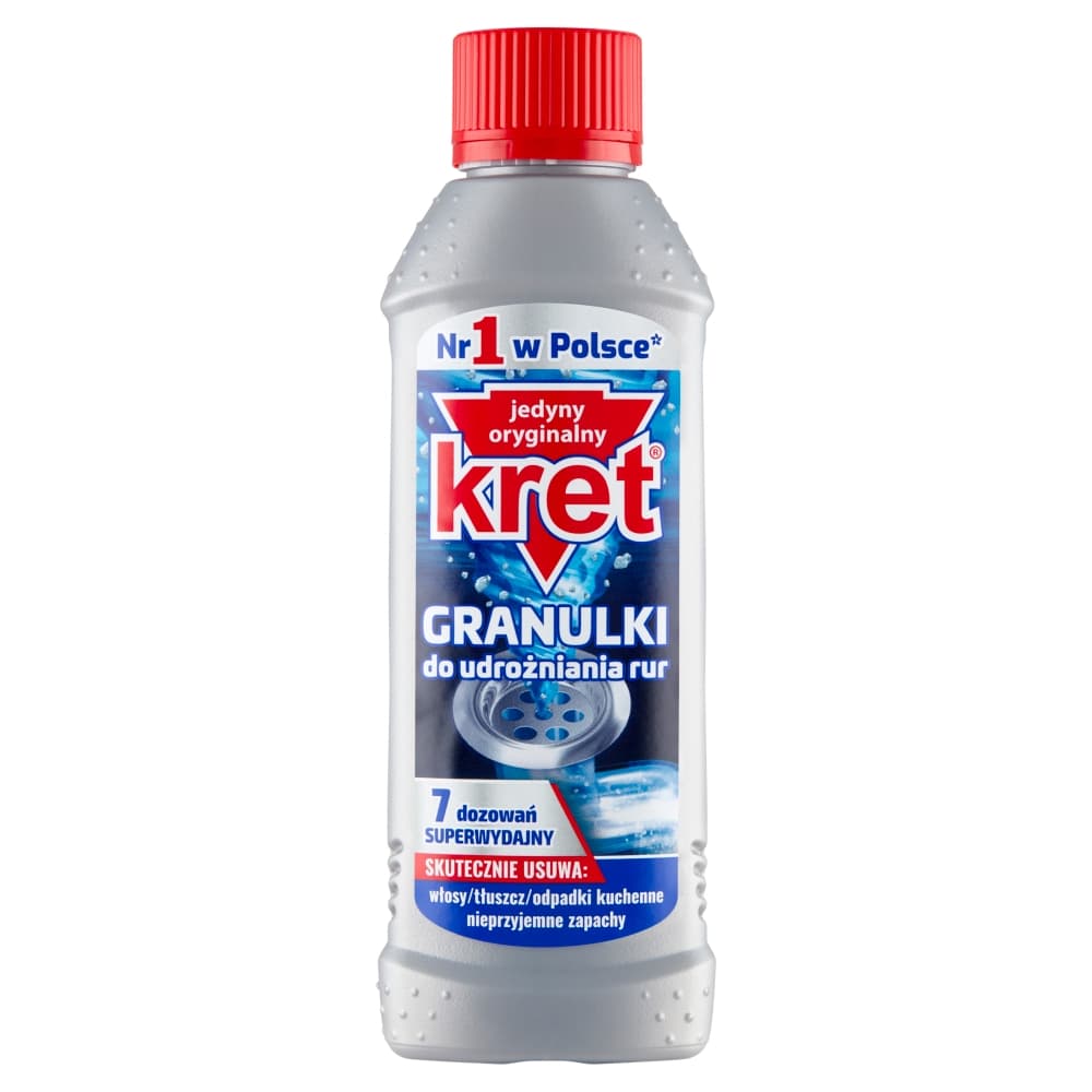 KRET Granulki do udrożniania rur 280 g