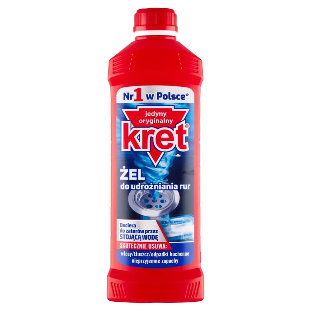 KRET Żel do udrożniania rur 500 g