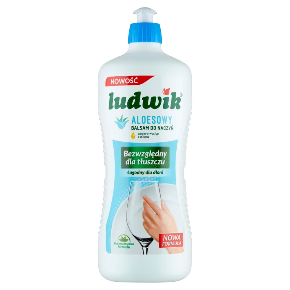 LUDWIK Płyn do mycia naczyń Aloesowy 900 g