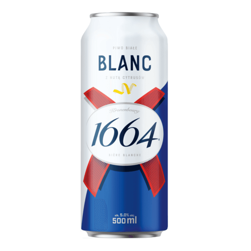 KRONENBOURG 1664 Piwo białe pszeniczne 500 ml