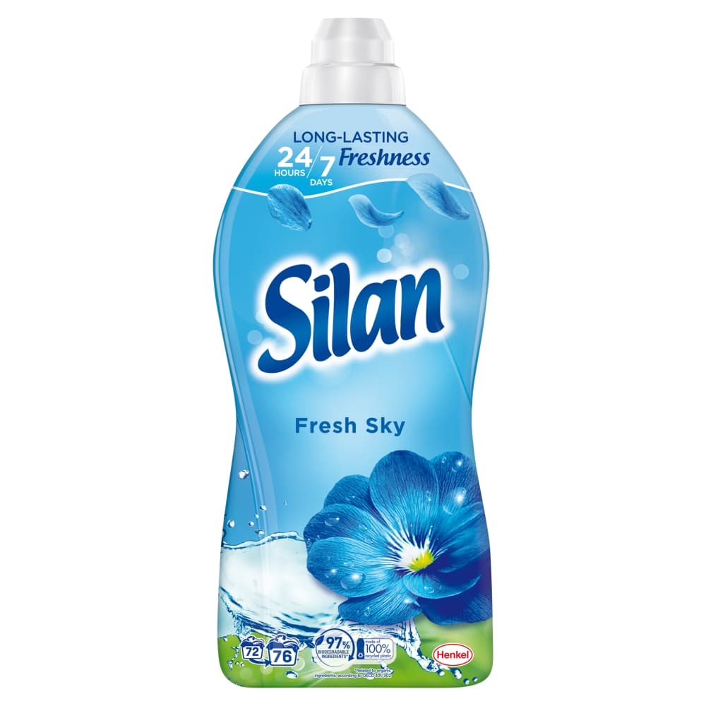 SILAN Płyn do płukania tkanin Fresh Sky 1672 ml