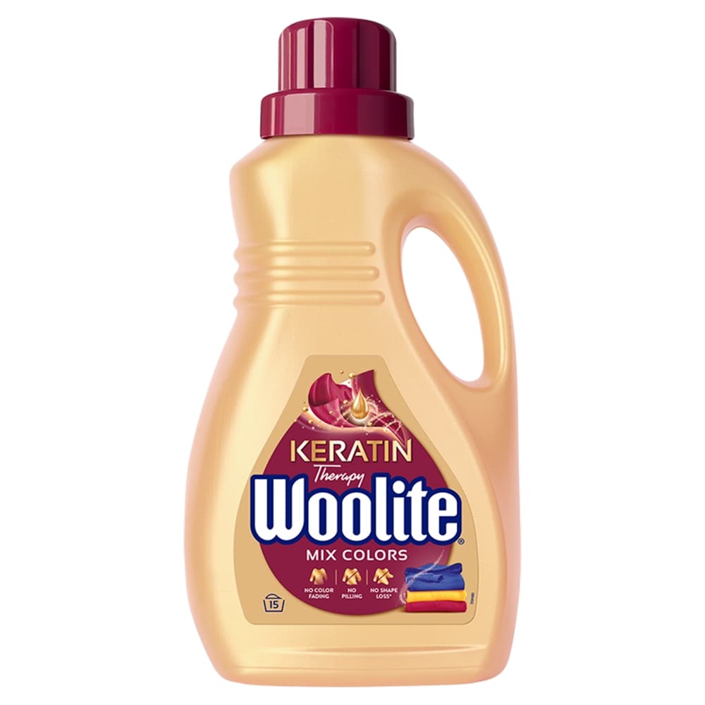 WOOLITE KERATIN THERAPY Płyn do prania Mix Colors 900 ml
