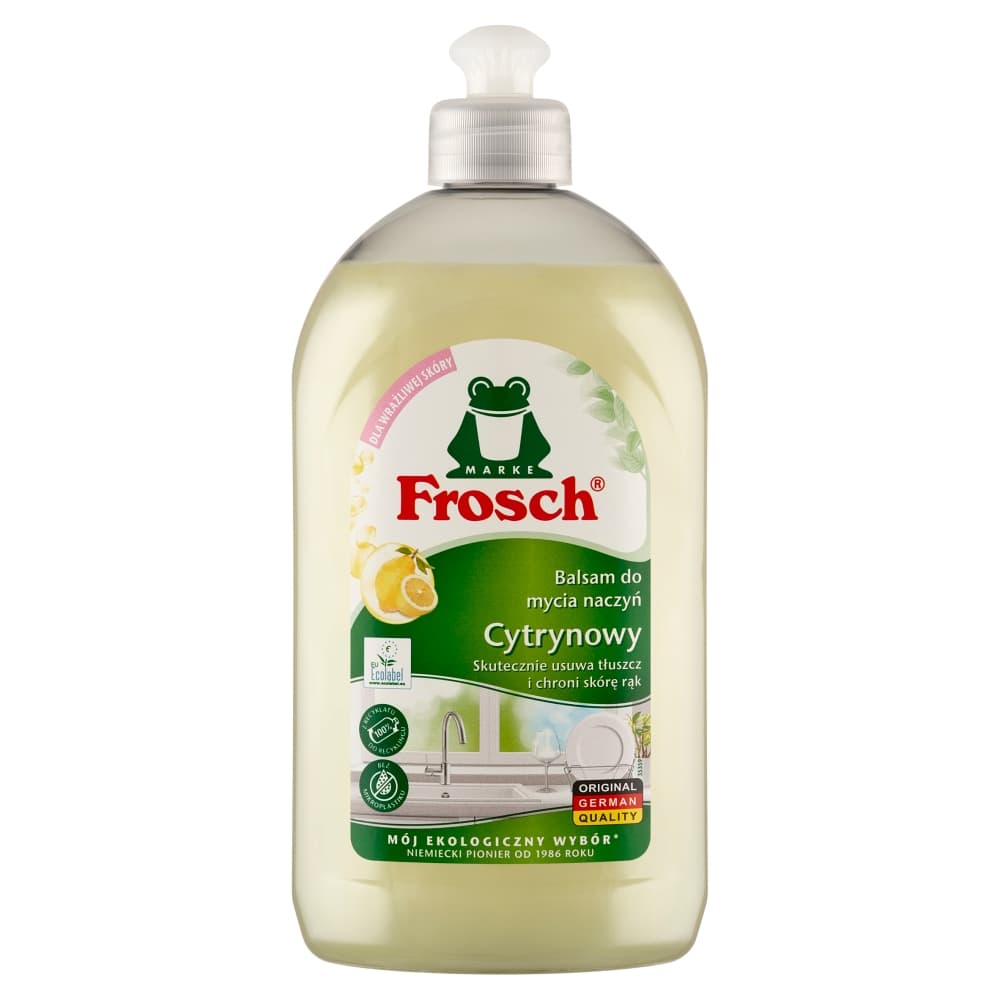 Frosch Cytrynowy balsam do mycia naczyń 500ml