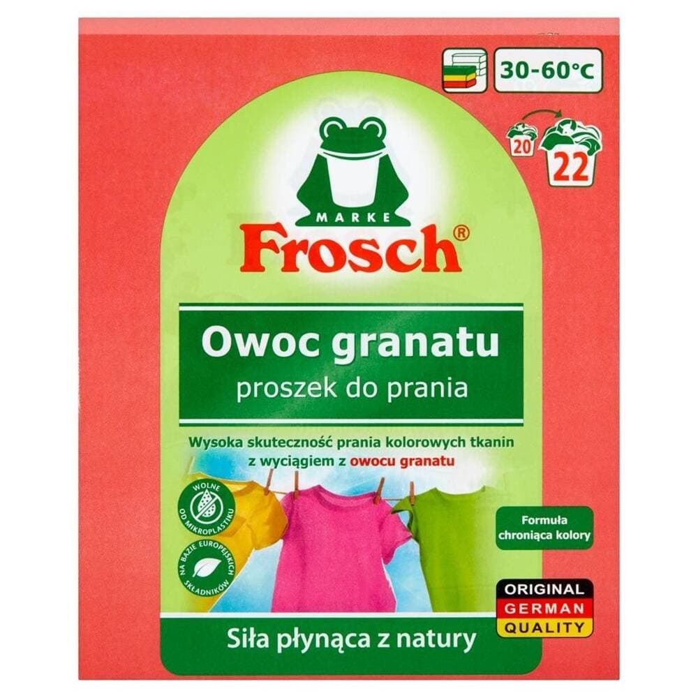 FROSCH Proszek do prania owoc granatu 1450 g