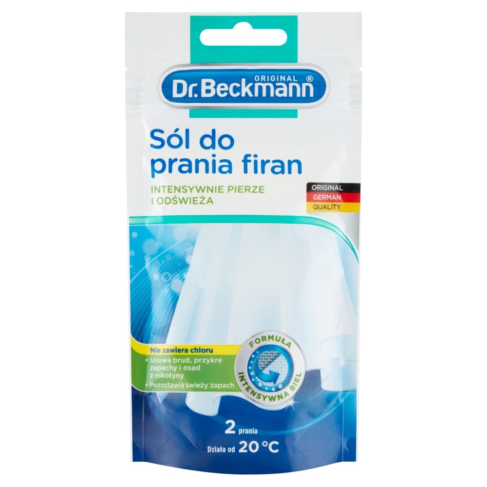 DR. BECKMANN Sól do prania firan 80 g