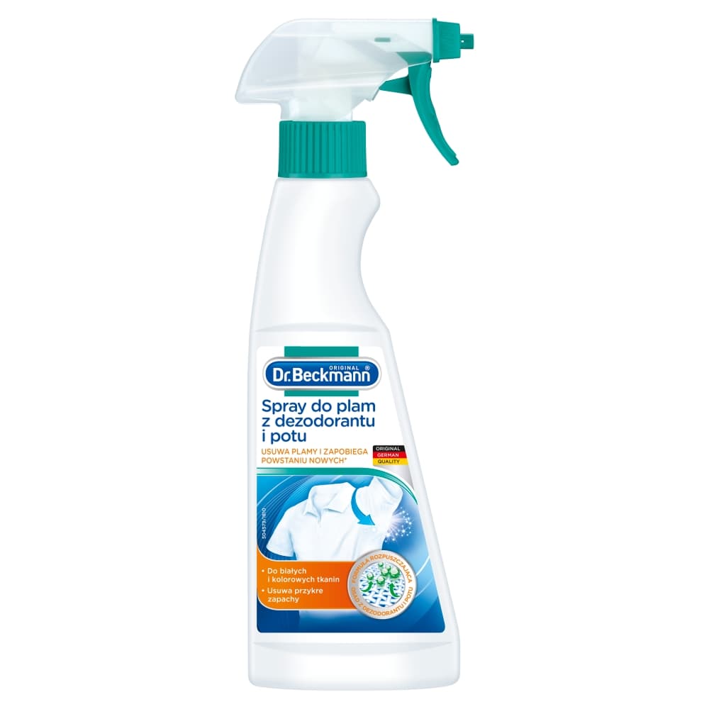DR. BECKMANN Spray do plam z dezodorantu i potu 250 ml
