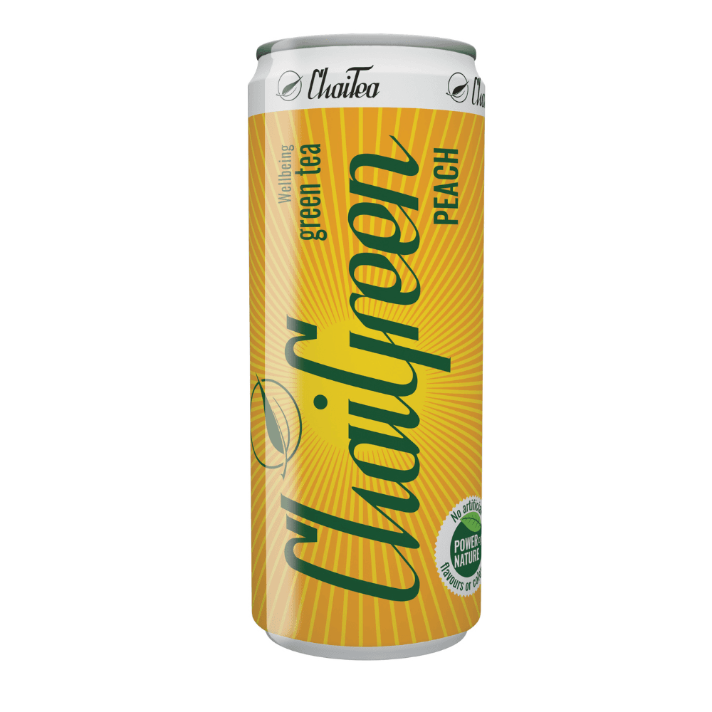 CHAITEA ChaiGreen Peach Napój na bazie zielonej herbaty 330 ml