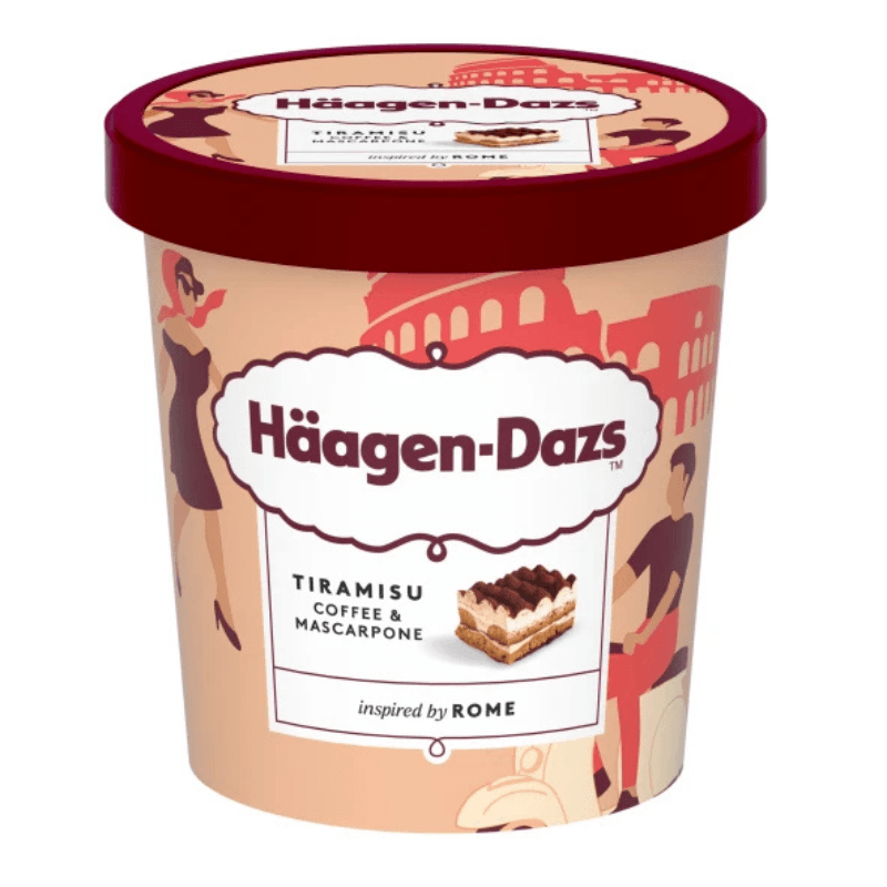 HAAGEN DAZS Lody o smaku tiramisu w kubku 420 ml
