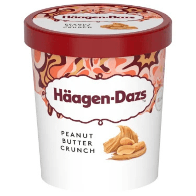HAAGEN DAZS Lody o smaku masła orzechowegow kubku 460 ml