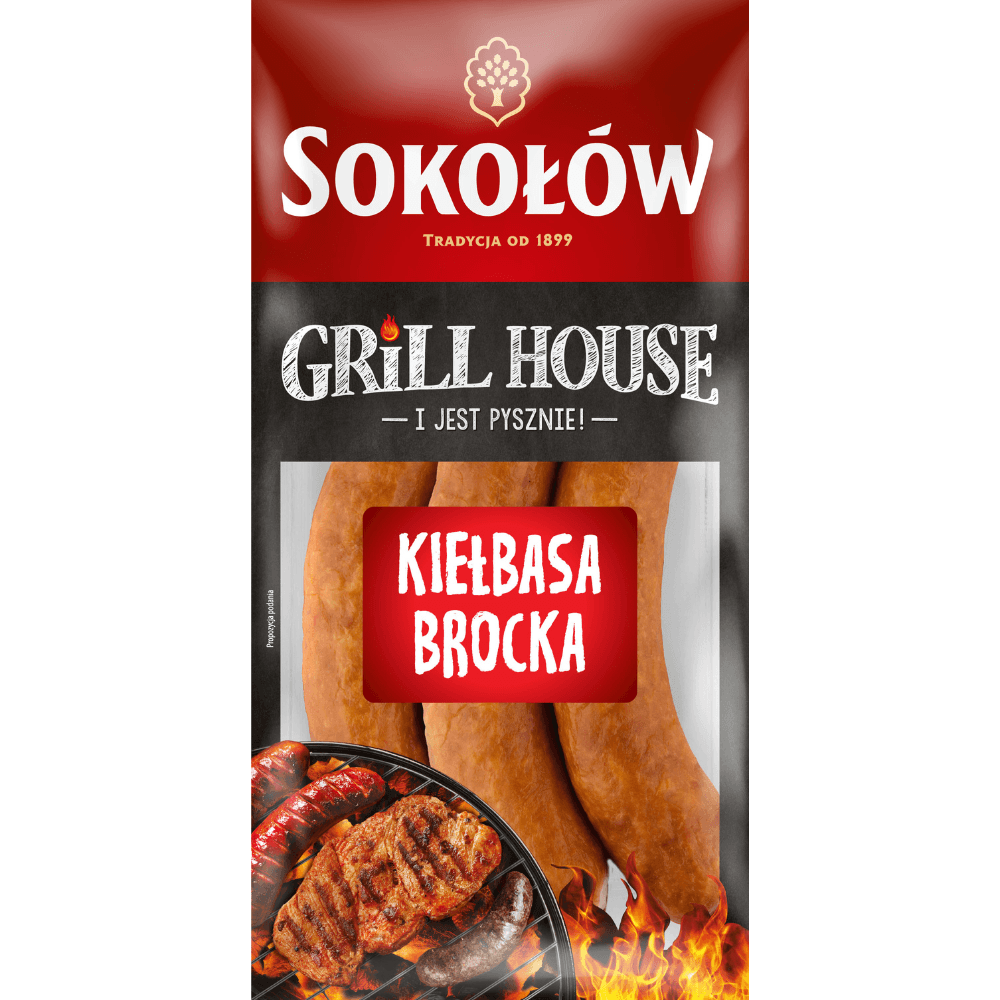 SOKOŁÓW Kiełbasa brocka 450 g