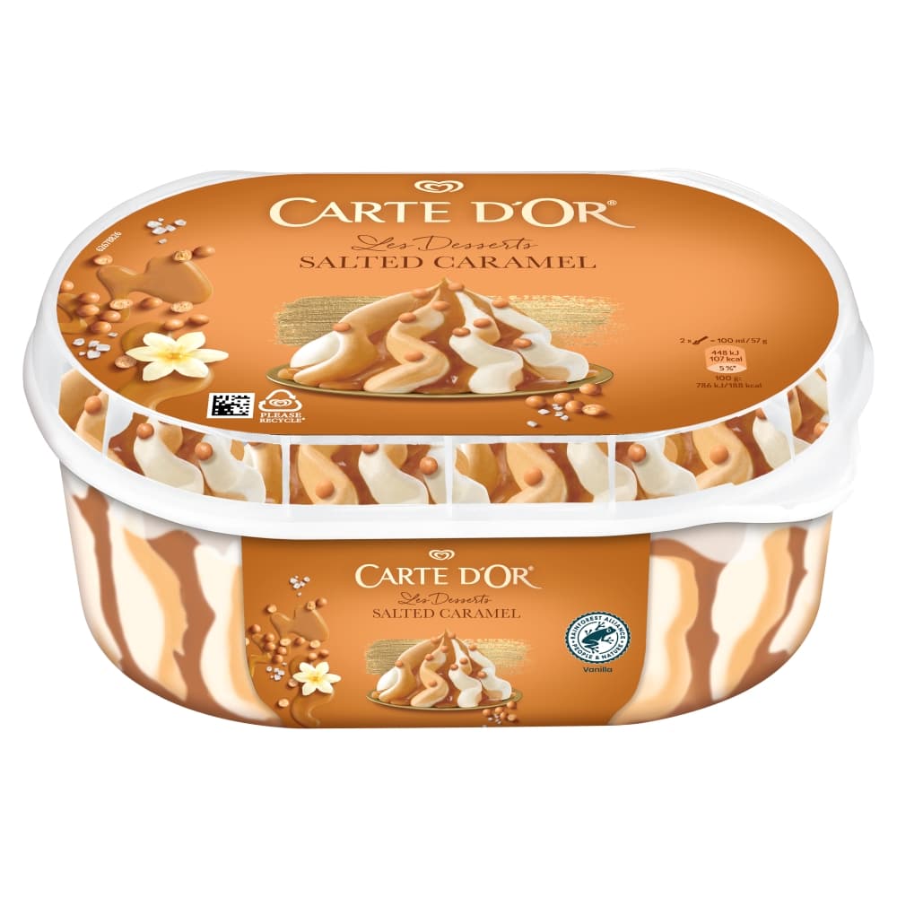 CARTE D'OR Lody o smaku karmelowo-waniliowym 825 ml