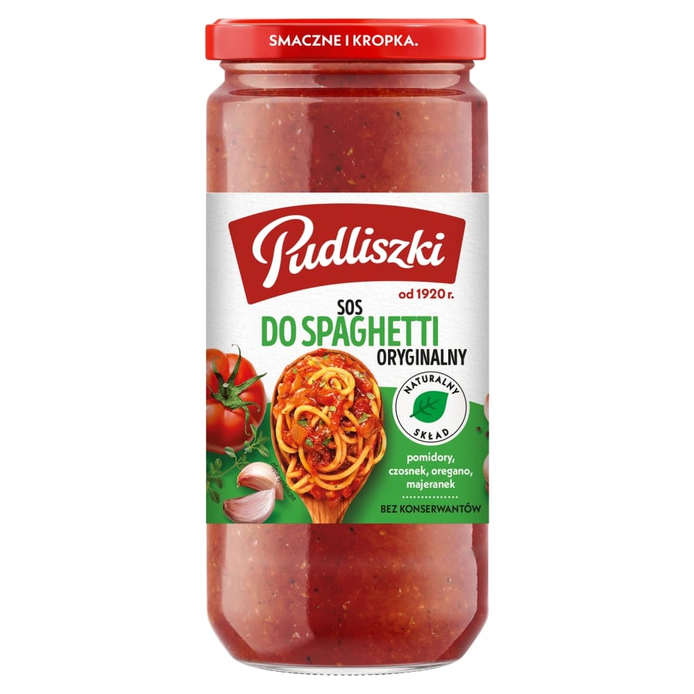 PUDLISZKI Sos do spaghetti 480 g