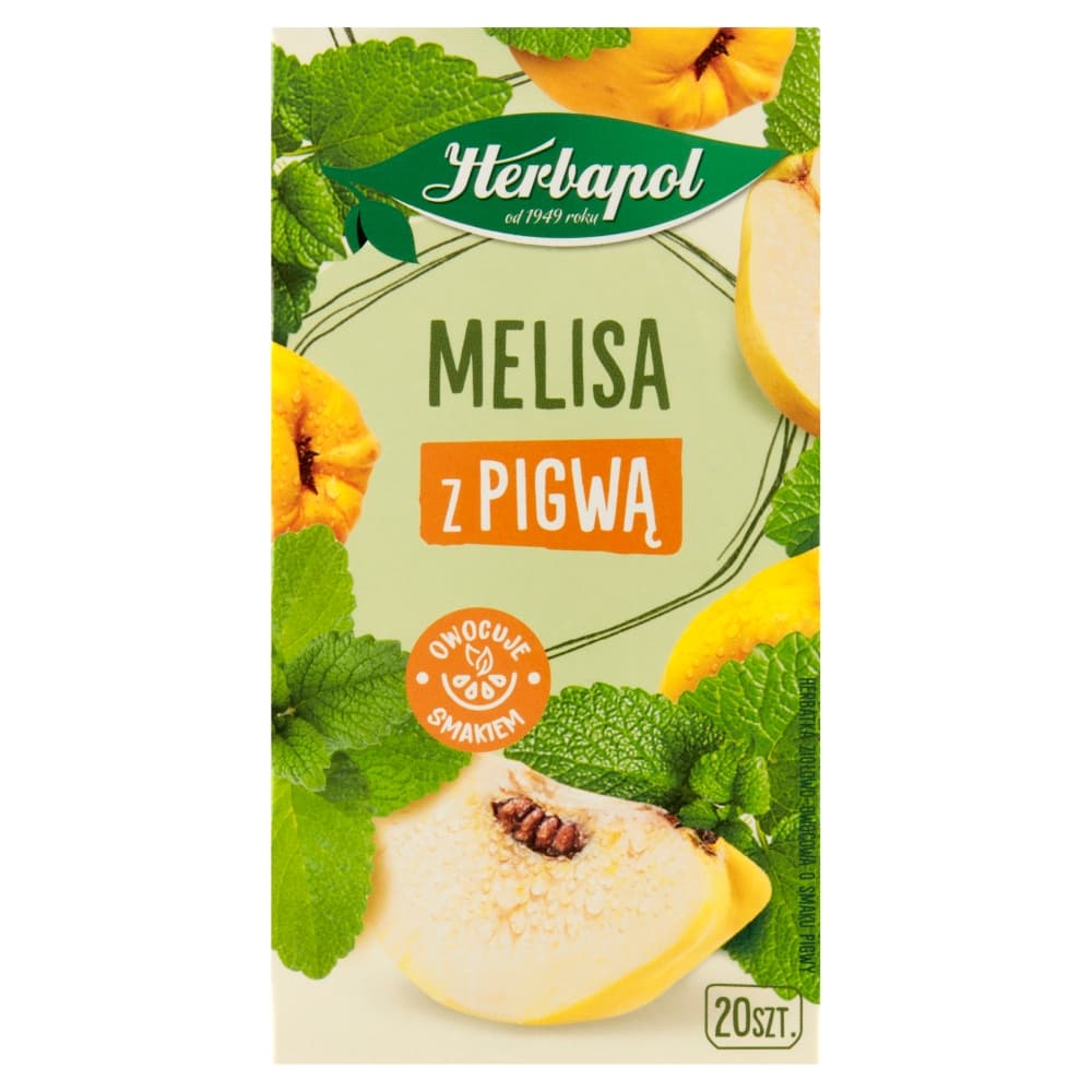 HERBAPOL - Herbatka ziołowa - Melisa z pigwą