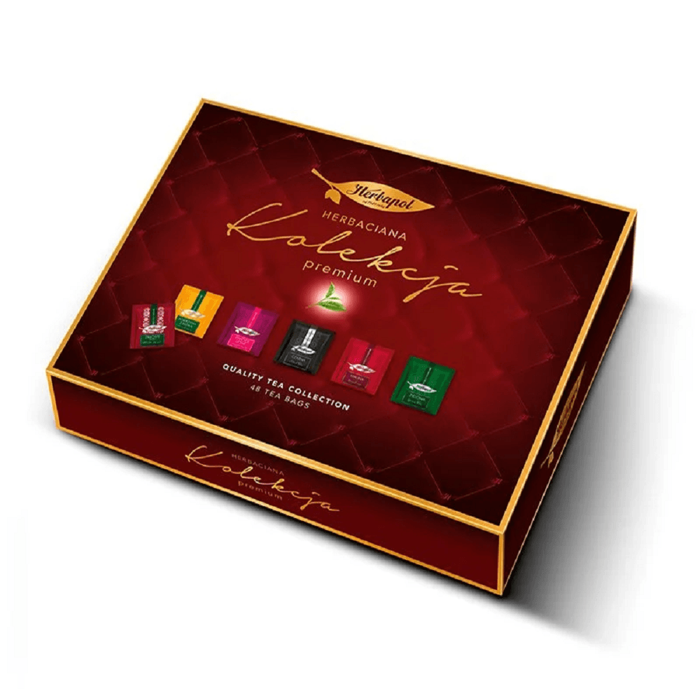 HERBAPOL Kolekcja herbatek owocowo-ziołowych premium 48 szt. 83,2 g