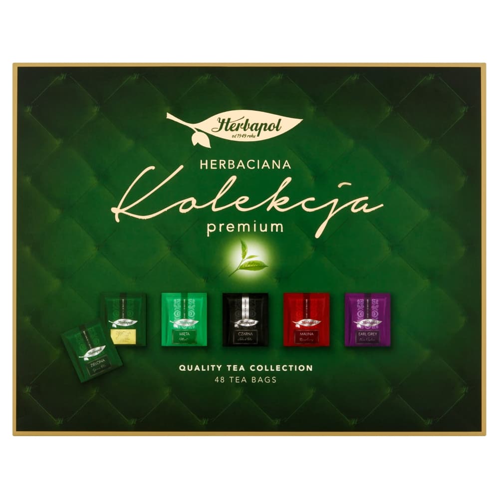 HERBAPOL Kolekcja herbatek owocowo-ziołowych premium 48 szt. 91,2 g