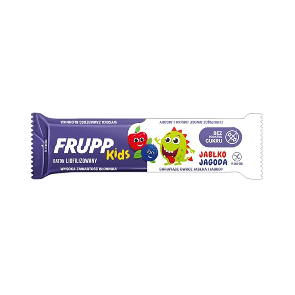 FRUPP Baton liofilizowany jabłko-jagoda 9 g