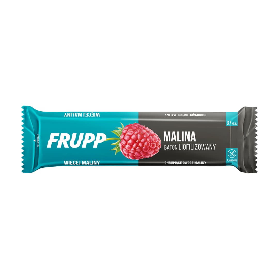 FRUPP Baton liofilizowany malinowy bezglutenowy 10 g