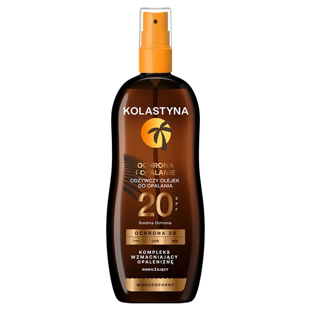 KOLASTYNA Olejek do opalania SPF 20 150 ml