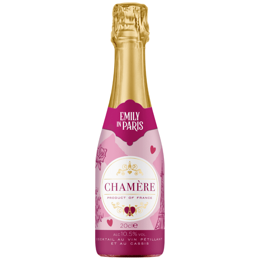 EMILY IN PARIS Napój winny Chamere różowy półwytrawny 200 ml