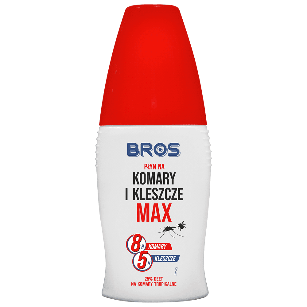 BROS Płyn na komary i kleszcze MAX 50 ml